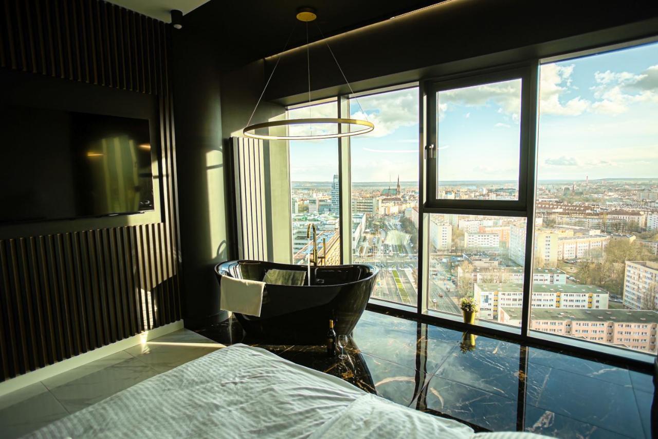 Wanna Na 20 Pietrze, City View, Hanza Tower Szczecin Buitenkant foto